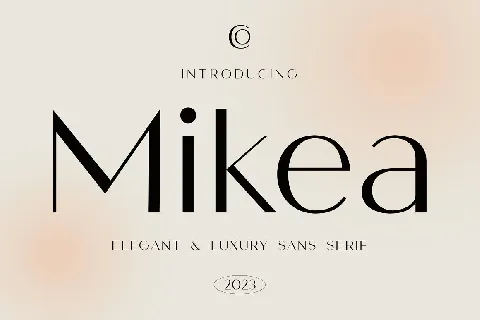 Mikea font