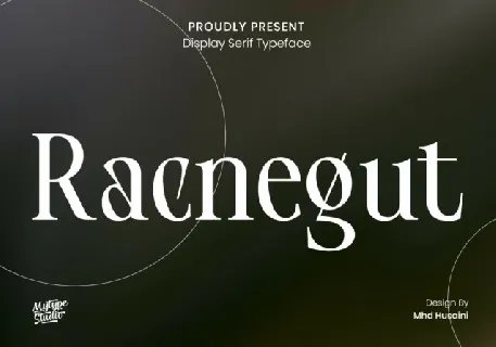 Racnegut font