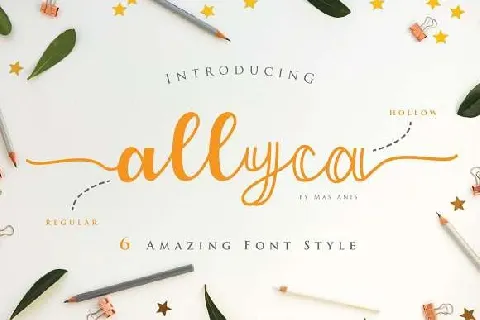 Allyca font