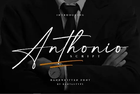 Anthonio font