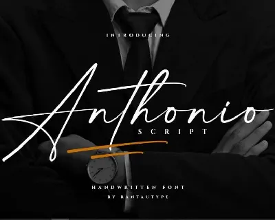 Anthonio font
