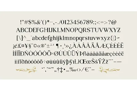 Agatho Family font