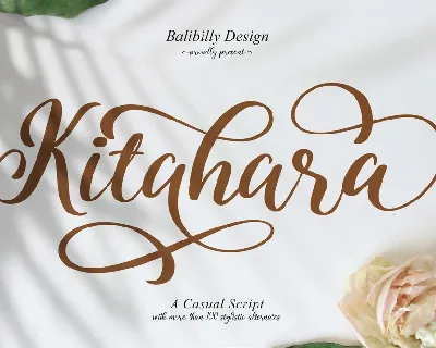 Kitahara Script font