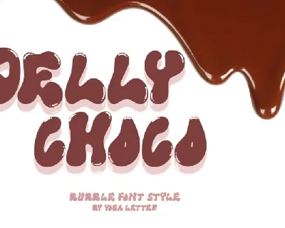 Jelly Choco font