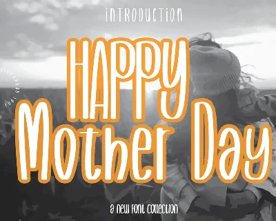 Happy Mother Day font