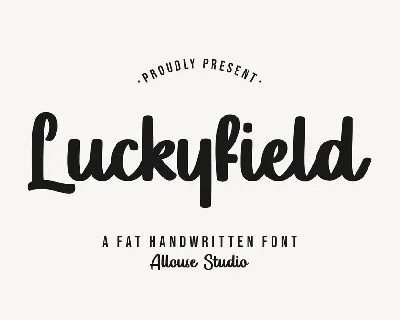Luckyfield font