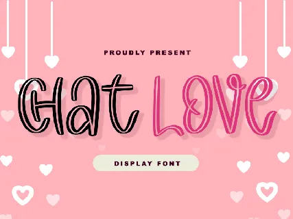 Chat Love - Personal Use font