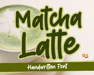 Matcha Latte font