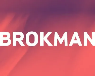 Brokman Family font