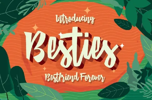 Besties Script font