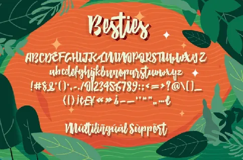 Besties Script font