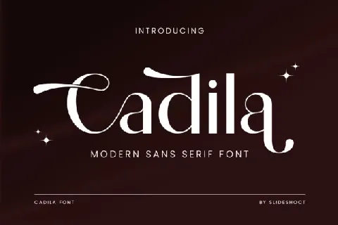 Cadila font