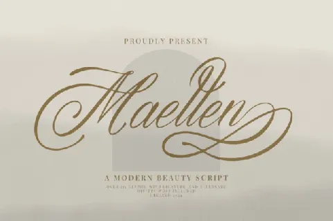 Maellen font