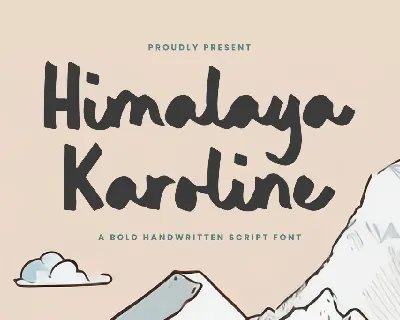 Himalaya Karoline font