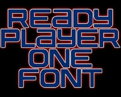 Ready Player One Display font