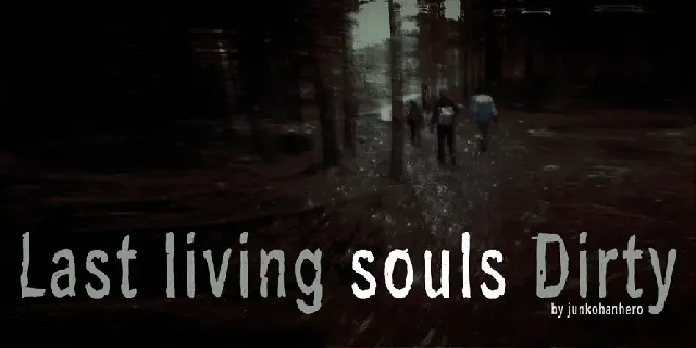 Last living souls Family font
