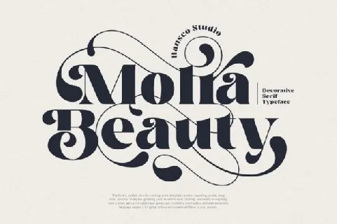 Molra Beauty font