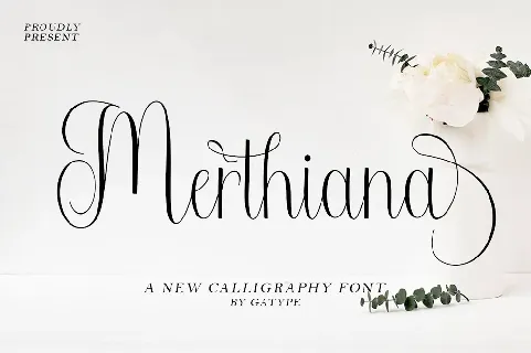 Merthiana font