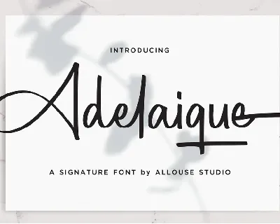 Adelaique font