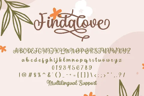 Findalove font