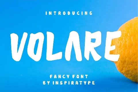 Volare Display font