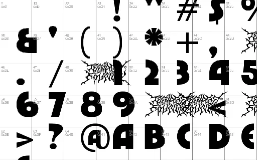 Teenage Garde Demo font