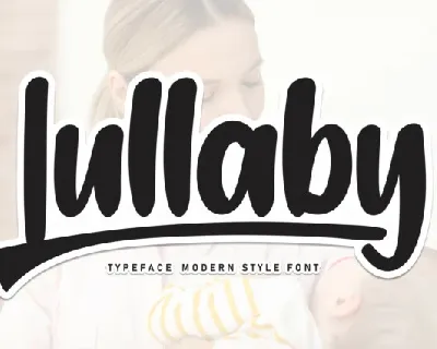 Lullaby Brush font
