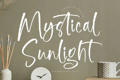 Mystical Sunlight font