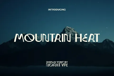 MountainHeatDemo font