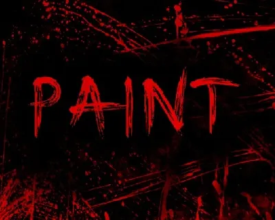 Paint font