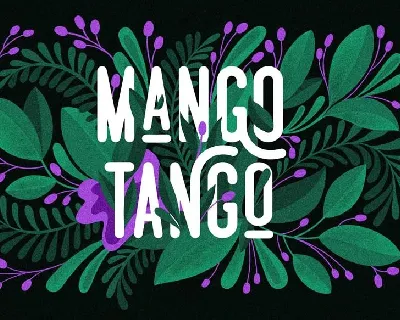 Mango Tango font