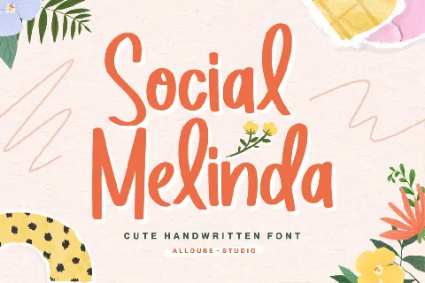 Social Melinda font