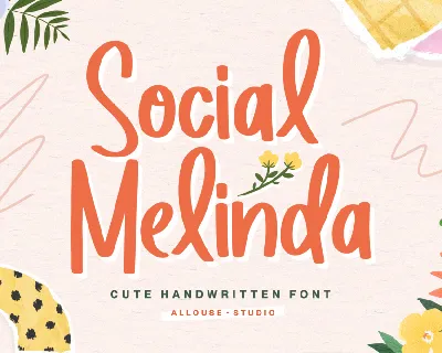 Social Melinda font