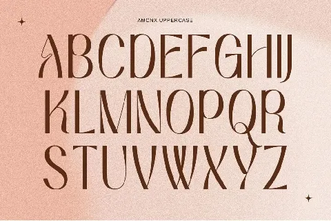 Amonx font