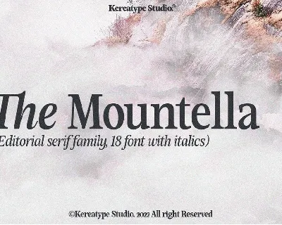 Mountella font