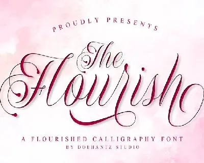 The Flourish font