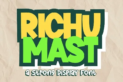 Richu Mast font