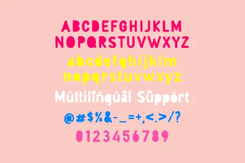 Rumini Namamu font