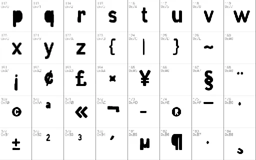 Rumini Namamu font