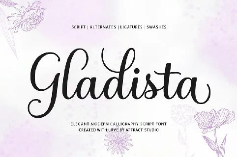 Gladista font