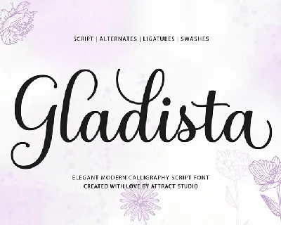 Gladista font