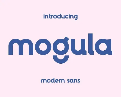 Mogula font