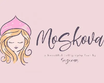 Moskova Script font