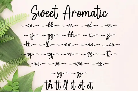 Sweet Aromatic font