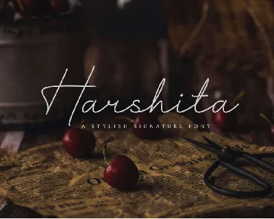 Harshita font