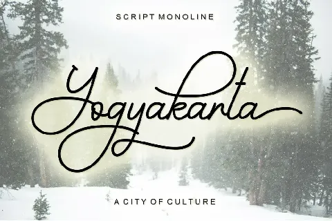 Yogyakarta - Personal Use font