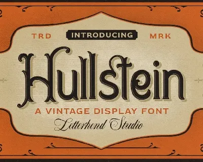 Hullstein font