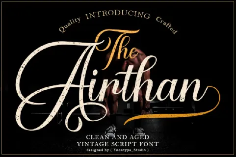 Airthan Script font