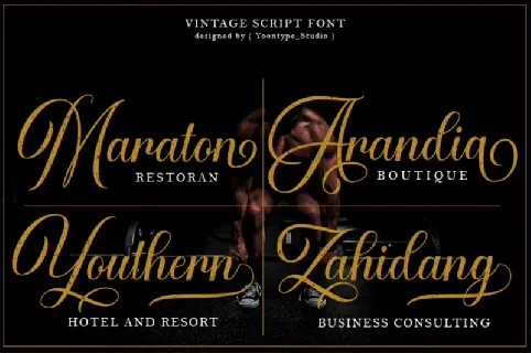 Airthan Script font