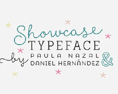 Showcase Family font